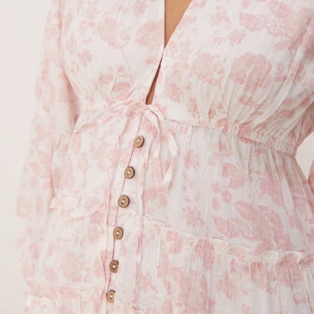 Free People Pappiet Midi Dress - Picture 2 of 9